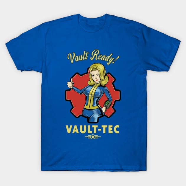 Vault Girl T-Shirt by Galindo_Artworks